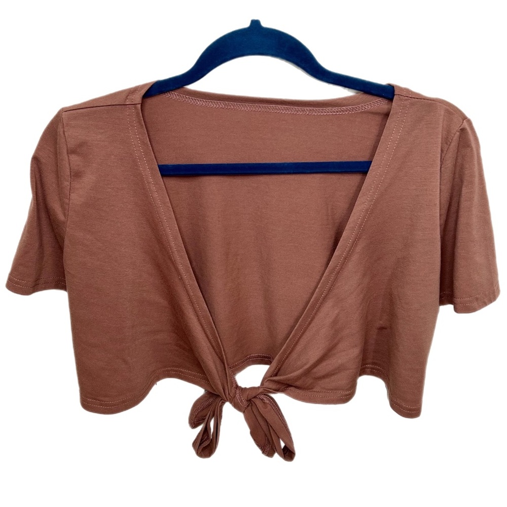 SHEIN | Tie Front Top | Size L